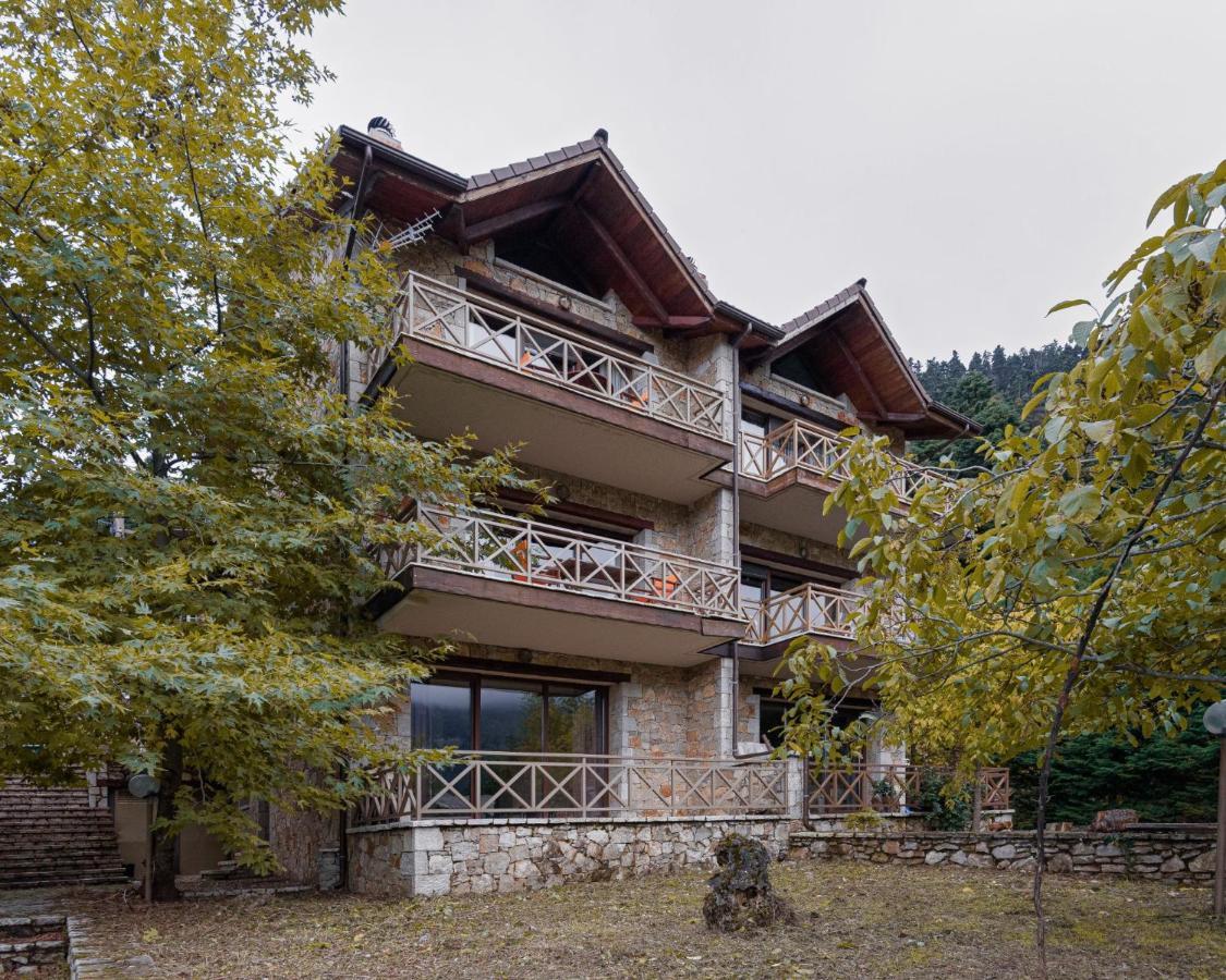 Parnassus Dreamwood Chalet Eptálofos 외부 사진